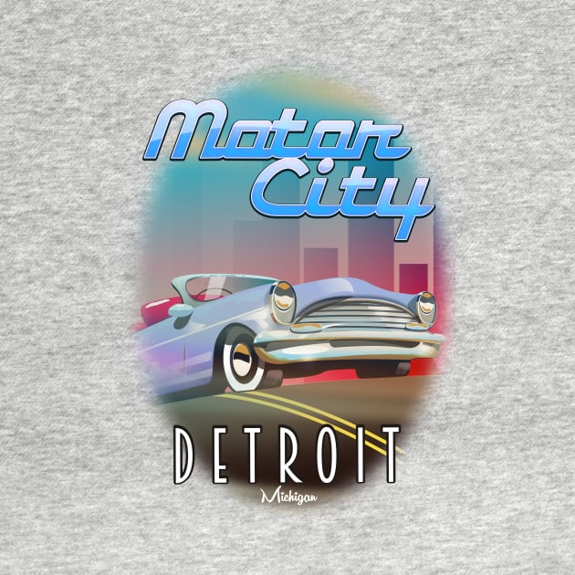 Morot City Detroit Michigan by nickemporium1